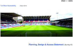 Planning, Design & Access Statement | Burnley FC - Turf Moor Accessibility - Burnley Borough Council