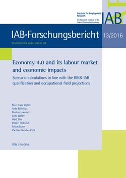 Economy 4.0 and its labour market and economic impacts - iab