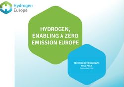 TECHNOLOGY ROADMAPS FULL PACK - September 2018 - Hydrogen Europe