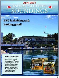 SOUNDINGS ENCINAL YACHT CLUB - April 2021