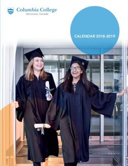 CALENDAR 2018-2019 - Columbia College