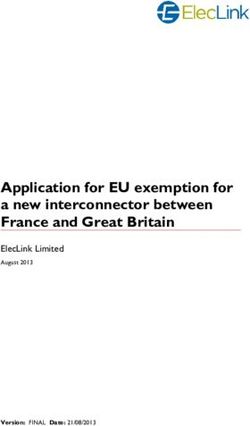 Application for EU exemption for a new interconnector between France and Great Britain - ElecLink Limited - Ofgem