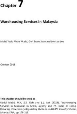 Warehousing Services in Malaysia - Economic ...