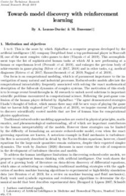 Towards model discovery with reinforcement learning - Fluid ...