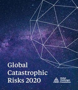 Global Catastrophic Risks 2020 - Global Challenges Foundation