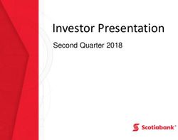 Investor Presentation - Second Quarter 2018 - Scotiabank