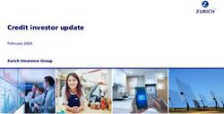 Credit investor update - February 2020 Zurich Insurance Group