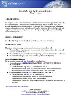 Green Jobs and Environmental Justice