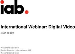 International Webinar: Digital Video - Alexandra Salomon Senior Director, International, IAB
