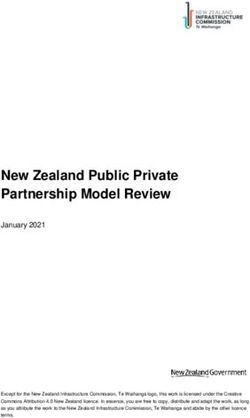 New Zealand Public Private Partnership Model Review - Infrastructure ...