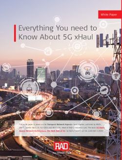 Everything You need to Know About 5G xHaul - CIE Telematica