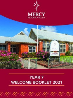 YEAR 7 WELCOME BOOKLET 2021 - Mercy Regional College