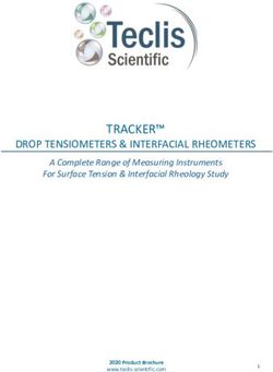 TRACKER DROP TENSIOMETERS & INTERFACIAL RHEOMETERS - A Complete Range of Measuring Instruments - Qi technologies
