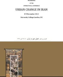 URBAN CHANGE IN IRAN 8-9 November 2012 University College London, UK University College London, UK