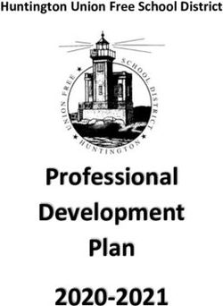 Professional Development Plan 2020-2021 - Huntington Union Free School District - Huntington ...