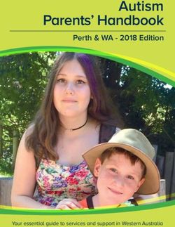 Autism Parents' Handbook - Perth & WA - 2018 Edition - Your essential guide to services and support in Western Australia - Kalparrin