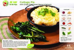 Cottage Pie with Crispy Fried Green Beans & Spinach