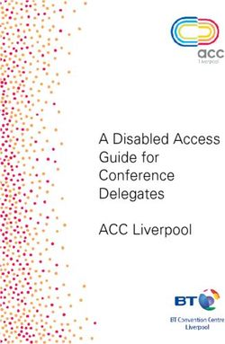 A Disabled Access Guide for Conference Delegates ACC Liverpool - Unison