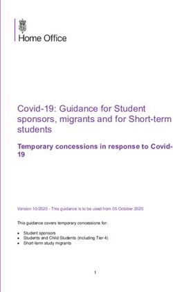 Covid-19: Guidance for Student sponsors, migrants and for Short-term students - Gov.uk