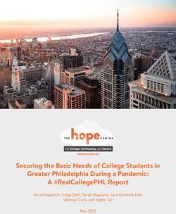 Securing the Basic Needs of College Students in Greater Philadelphia During a Pandemic: A #RealCollegePHL Report - David Koppisch, Sonja Dahl ...