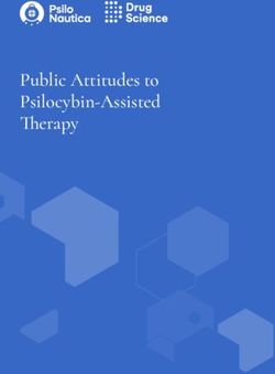 Public Attitudes To Psilocybin-Assisted Therapy - Drug Science