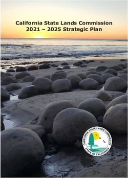 California State Lands Commission 2021 - 2025 Strategic Plan