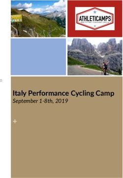 Italy Performance Cycling Camp - September 1-8th, 2019