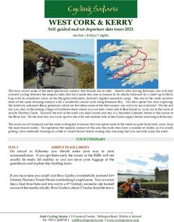 WEST CORK & KERRY Self guided and set departure date tours 2021 - Cycling Safaris