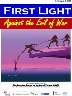 Against the Evil of War - First Light - Canadian Centre for Victims of Torture