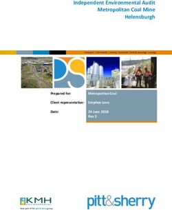 Independent Environmental Audit Metropolitan Coal Mine Helensburgh