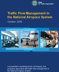 Traffic Flow Management in the National Airspace System - October 2009 - A presentation explaining terms, techniques, and programs associated with ...