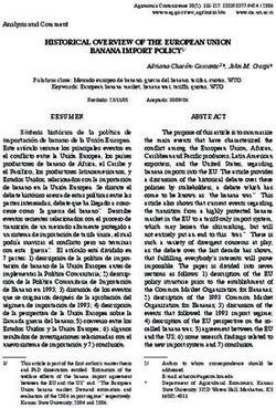 HISTORICAL OVERVIEW OF THE EUROPEAN UNION