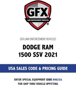 DODGE RAM 1500 SSV 2021 - GFX LAW ENFORCEMENT VEHICLES USA SALES CODE & PRICING GUIDE