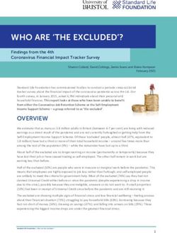 WHO ARE 'THE EXCLUDED'? - Aberdeen Standard Investments