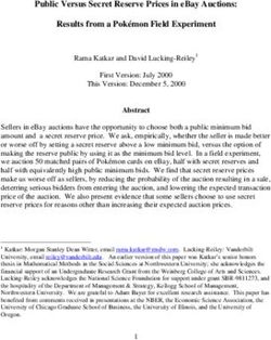 Public Versus Secret Reserve Prices in eBay Auctions: Results from a Pokémon Field Experiment