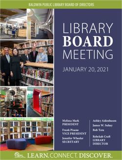 BOARD LIBRARY JANUARY 20, 2021 - Baldwin Public Library