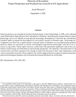 Flowers of Invention: Patent Protection and Productivity Growth in US Agriculture