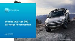 Second Quarter 2021 Earnings Presentation - August 4, 2021 2022 GMC HUMMER EV - GM Financial