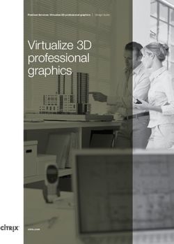 Virtualize 3D professional graphics