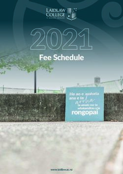 Fee Schedule - laidlaw.ac.nz - Laidlaw College