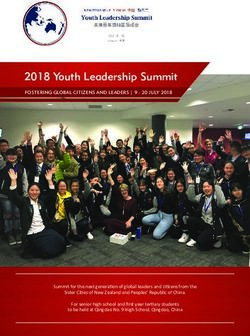 2018 Youth Leadership Summit - globalengagement.ac.nz