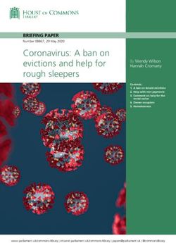 Coronavirus: A ban on evictions and help for rough sleepers - Thinkhouse