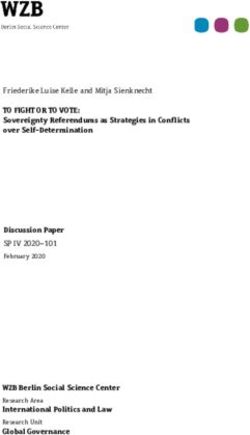 TO FIGHT OR TO VOTE: Sovereignty Referendums as Strategies in Conflicts over Self-Determination Discussion Paper
