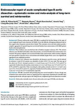 Endovascular Repair Of Acute Complicated Type B Aortic Dissection ...