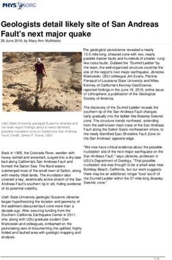 Geologists detail likely site of San Andreas Fault's next major quake - Phys.org