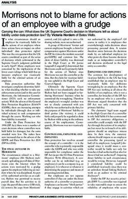 Morrisons not to blame for actions of an employee with a grudge - Bates Wells Braithwaite