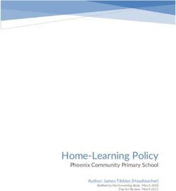 Home-Learning Policy Phoenix Community Primary School - Author: James Tibbles (Headteacher)