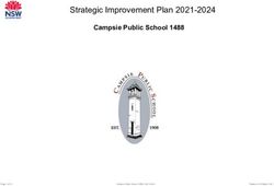 Strategic Improvement Plan 2021-2024 - Campsie Public School 1488 - Amazon AWS