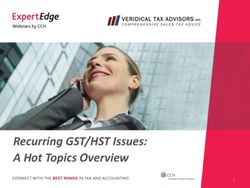 Recurring GST/HST Issues: A Hot Topics Overview