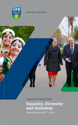 Equality, Diversity and Inclusion - University College Dublin - University College Dublin